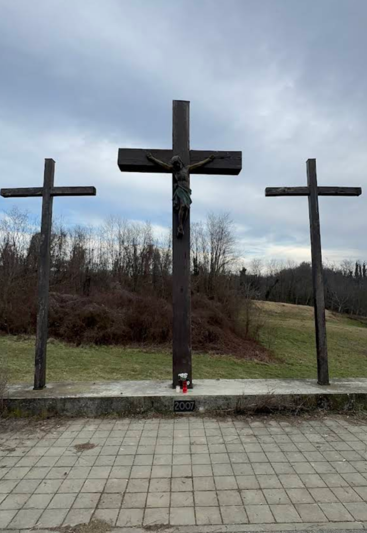 Zagreb, Podsused – Vrapče - Kapelica svete Barbare i vrapčanska kalvarija, križni put - Szent Borbála kápolna és stációs keresztút, kálvária
