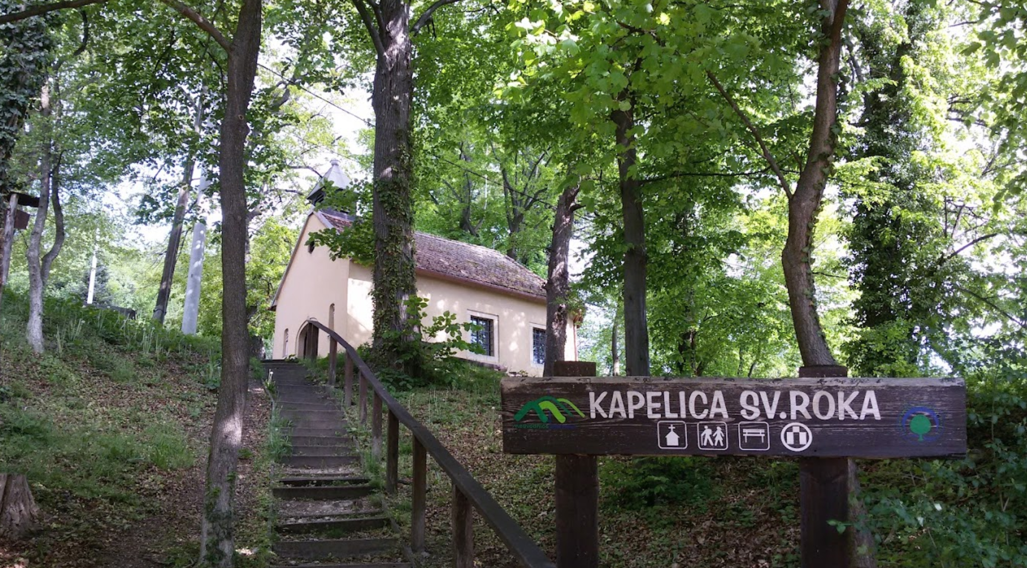 Zagreb, Podsljeme - Kapelica sv. Roka - Szent Rókus-kápolna