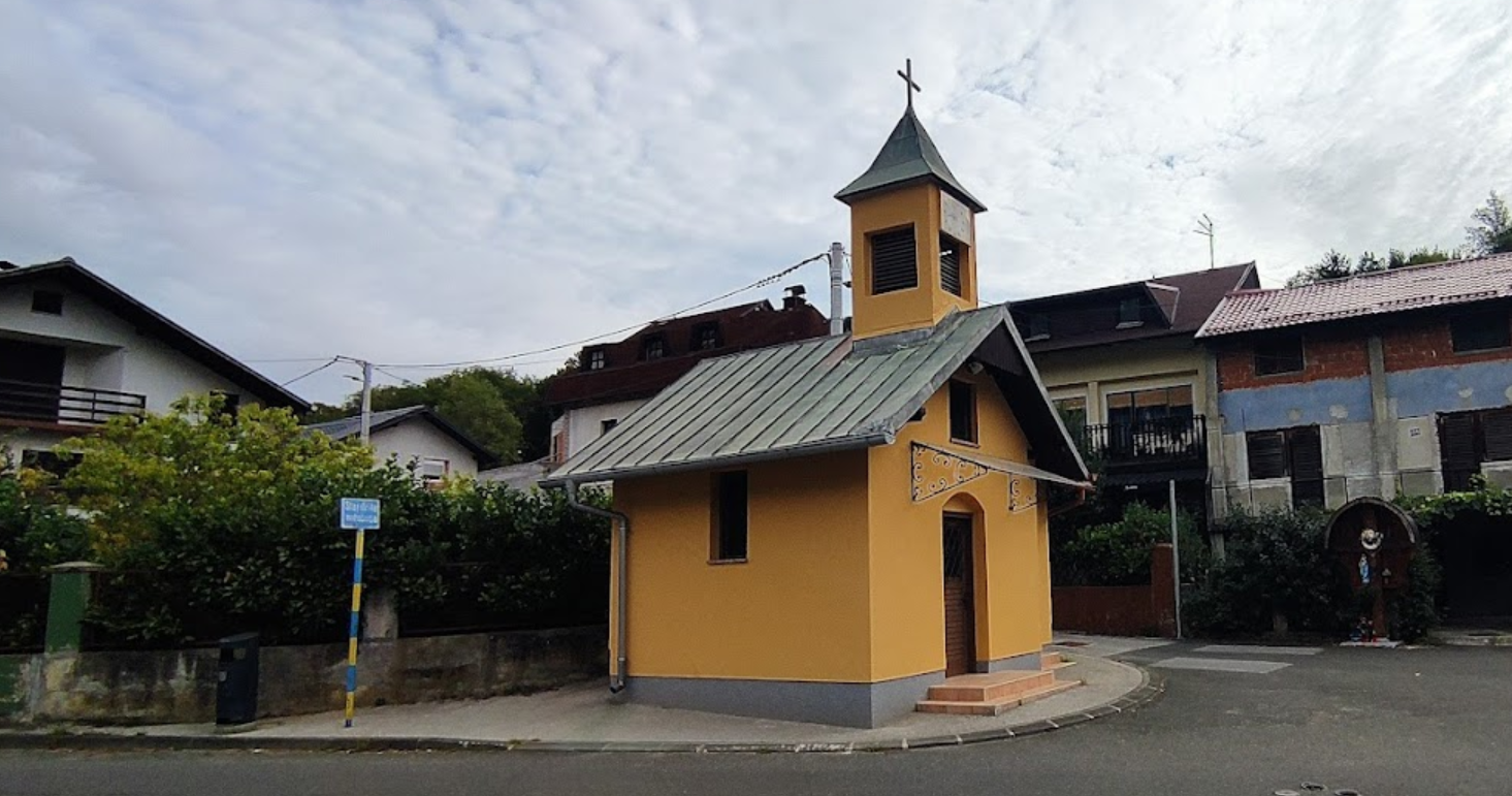 Zagreb, Podsljeme - Kapela svetoga Križa i sv. Gianne Beretta Molla - Szent Kereszt és Szent Gianna Beretta Molla-kápolna