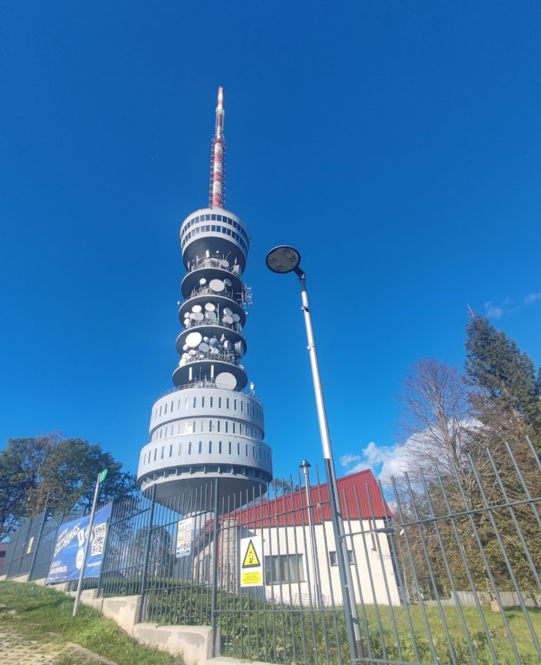 Zagreb, Podsljeme - OiV Toranj na Sljemenu (1032 mnv) - Sljemen műsorszóró torony (1032 m)