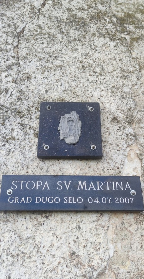 Prozorje - Stara crkva sv. Martina na Martin bregu - Szent Márton romtemplom a Márton-dombon (205 m)