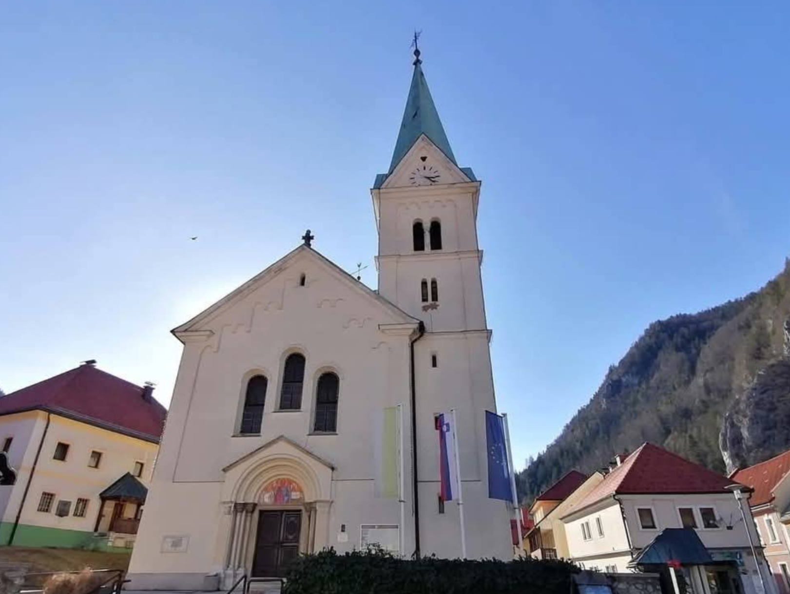 Črna na Koroškem - Župnijska cerkev sv. Ožbolta - Szent Oszvald-plébániatemplom