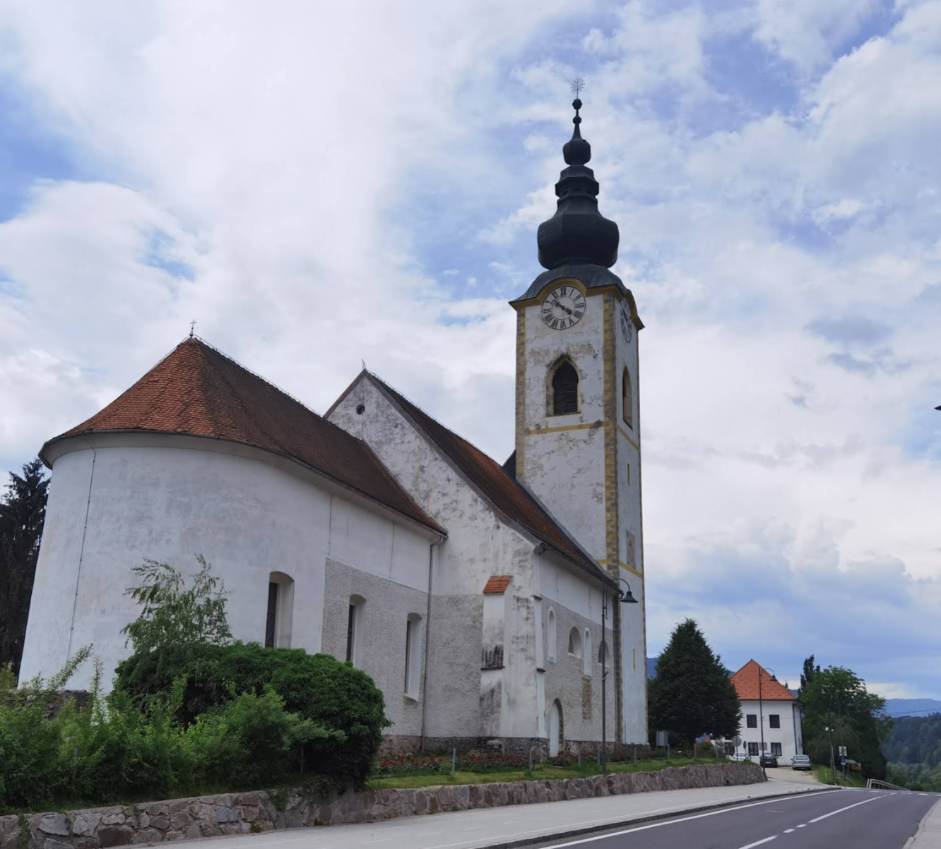 Dravograd - Župnijska cerkev sv. Janeza Evangelista - Evangelista Szent János-plébániatemplom