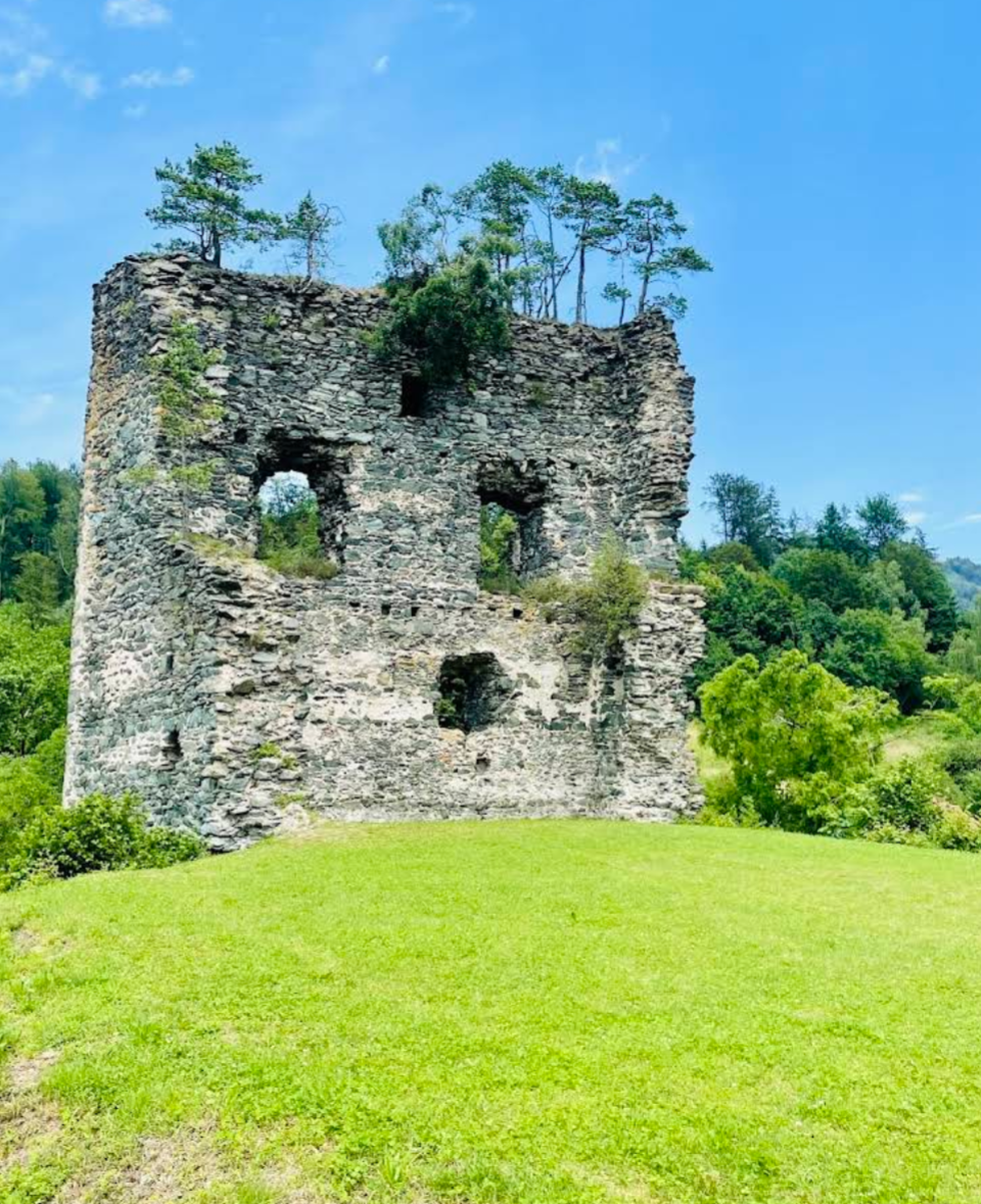Dravograd - Stari grad Traberg Dravograd - Dravograd vára, öreg vár