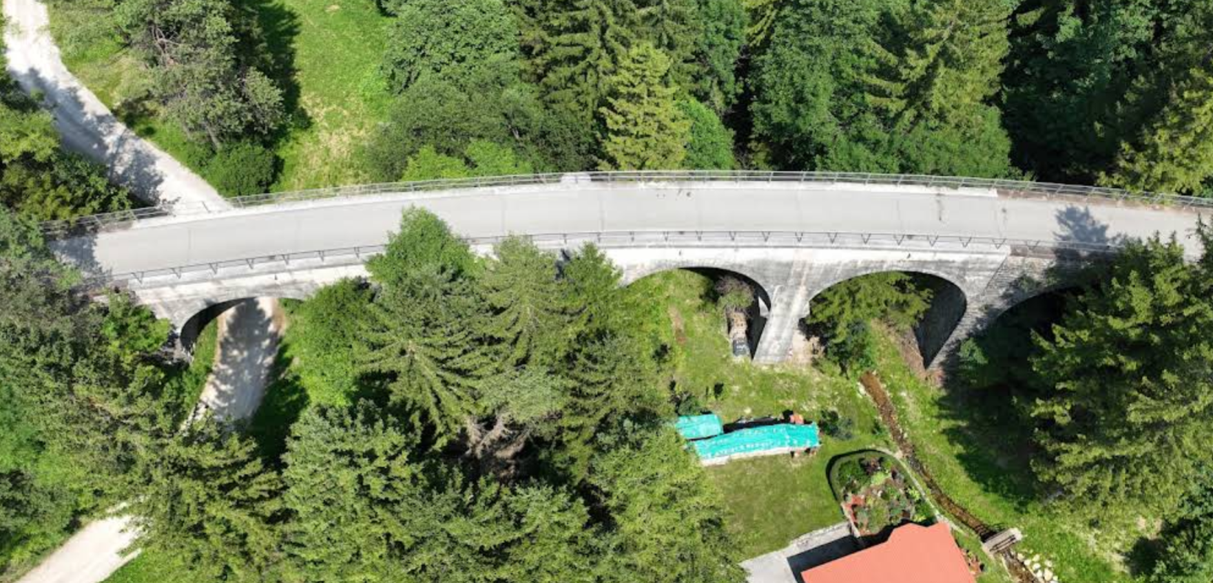 Gornji Dolič - Železniški viadukt Dolič - Vasúti viadukt Dolič