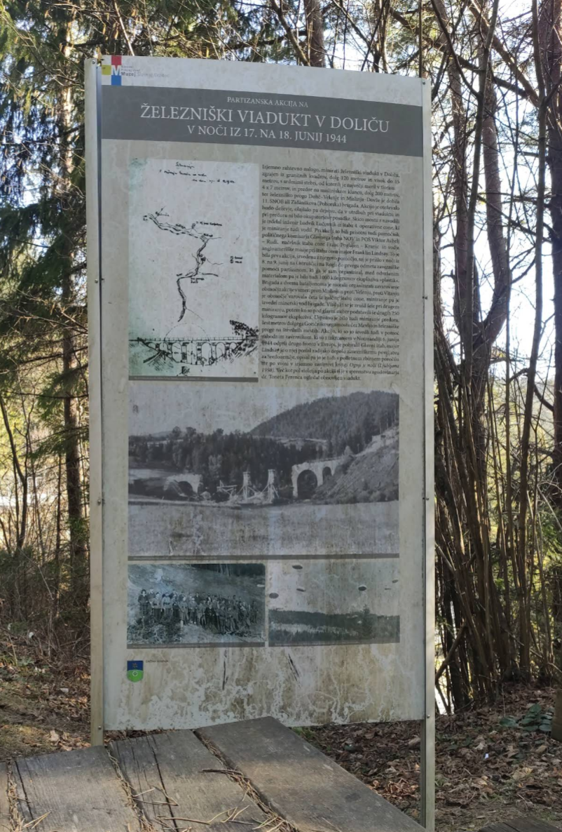 Gornji Dolič - Železniški viadukt Dolič - Vasúti viadukt Dolič