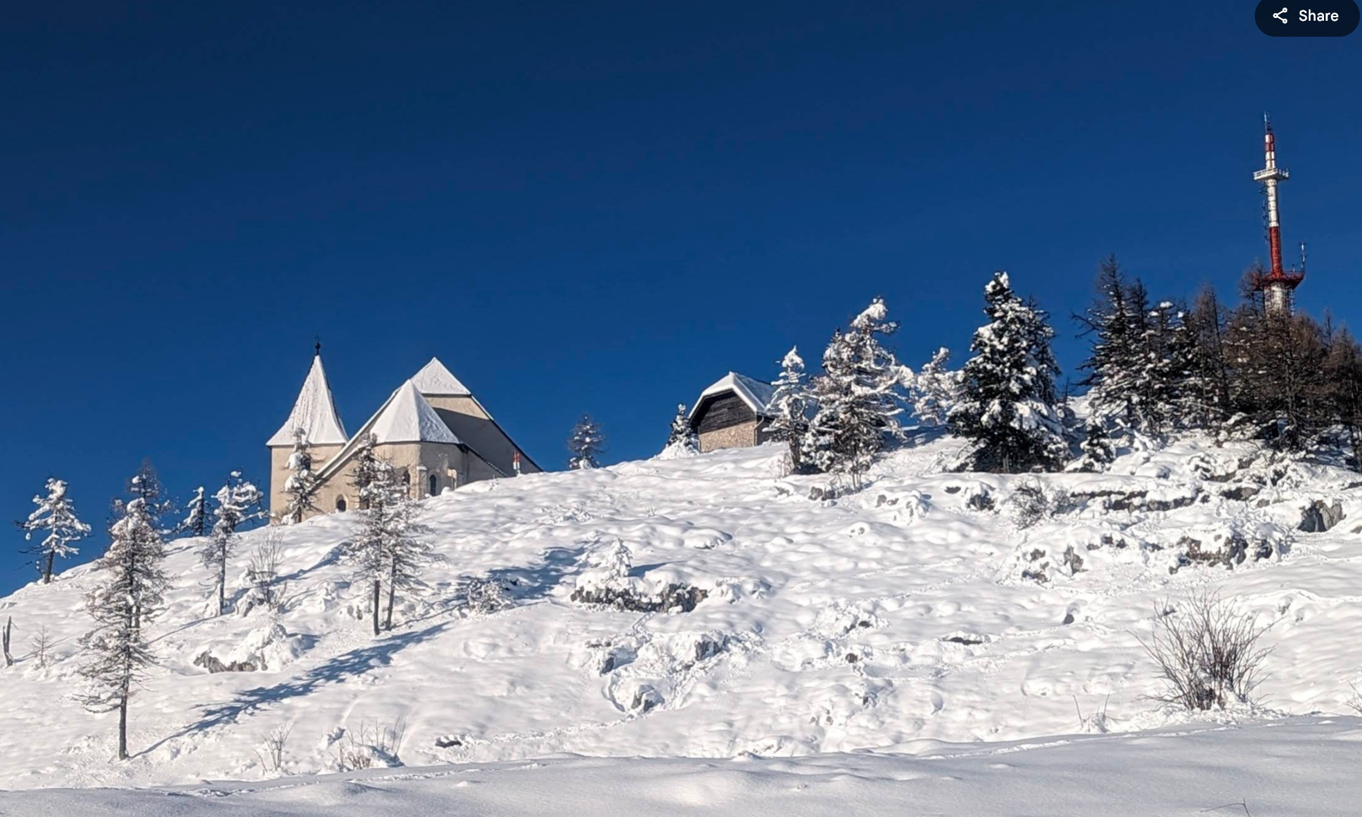 Jazbina - Cerkev svete Uršule na Uršlji Gori - Szent Orsolya rk. templom