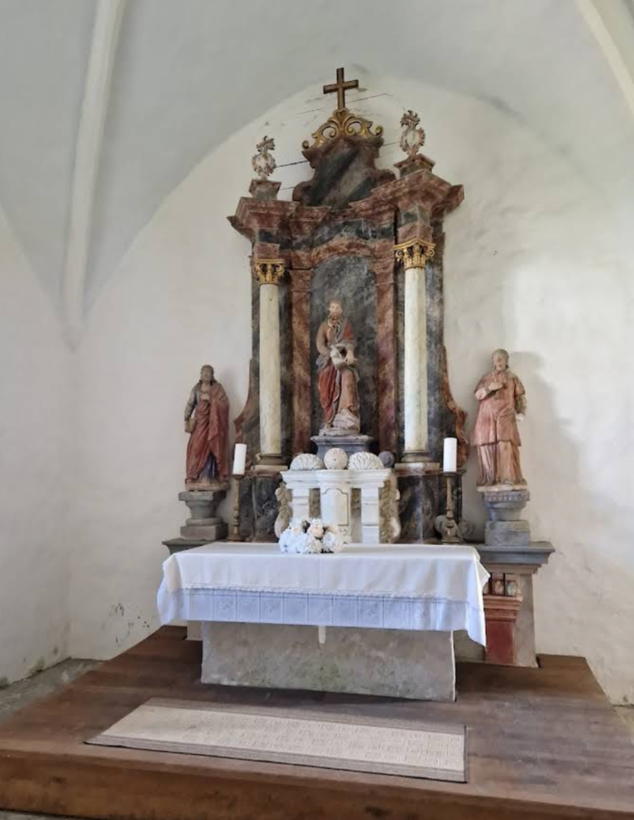 Jazbina - Cerkev svete Uršule na Uršlji Gori - Szent Orsolya rk. templom