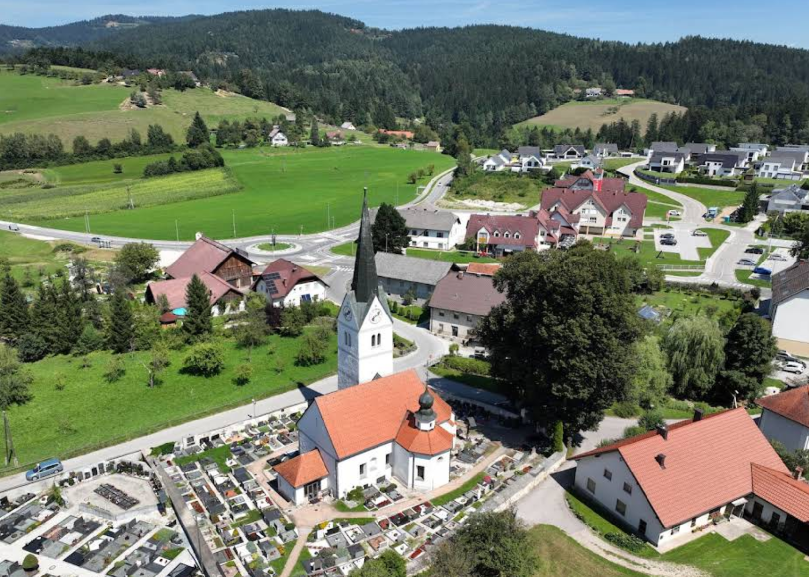 Kotlje - Župnijska cerkev sv. Marjete - Szent Margit-plébániatemplom