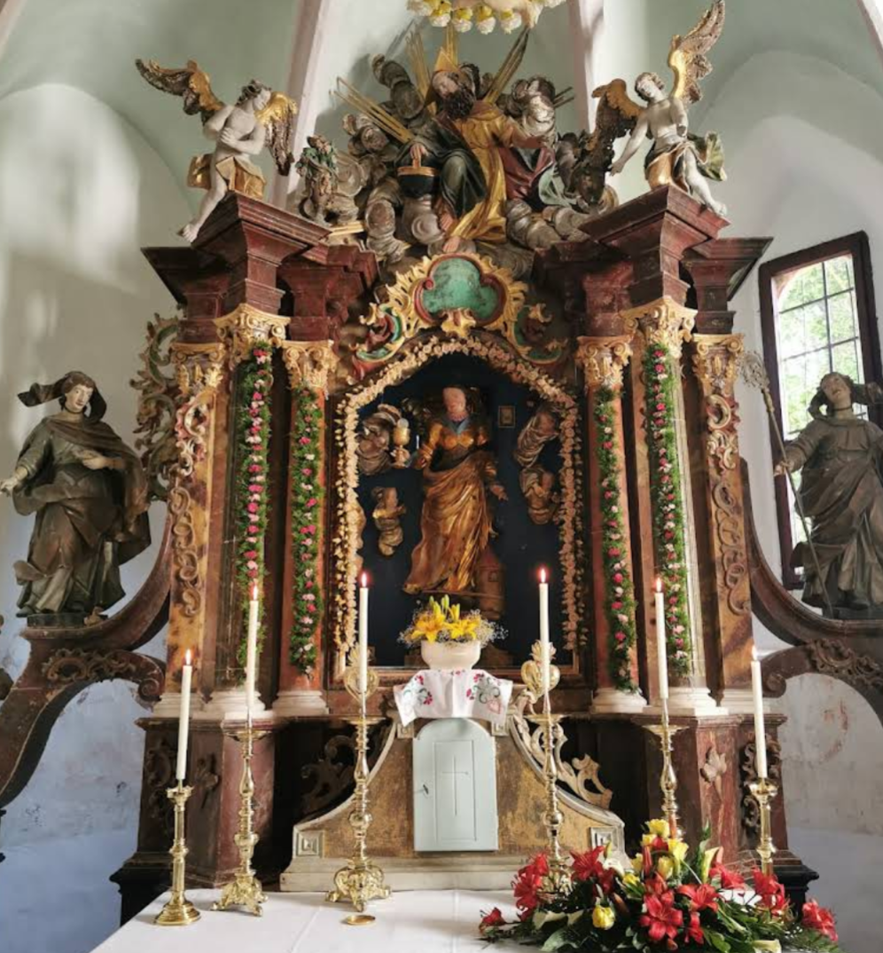 Legen - Cerkev Svete Barbare - Szent Borbála-templom