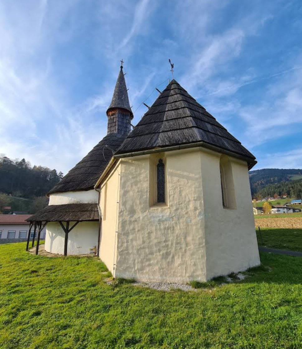 Muta - Cerkev sv. Janeza Krstnika - Keresztelő Szent János-templom, rotunda