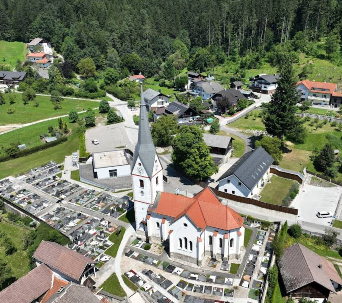 Pameče - Župnjiska cerkev sv. Jakoba - Szent Jakab-plébániatemplom