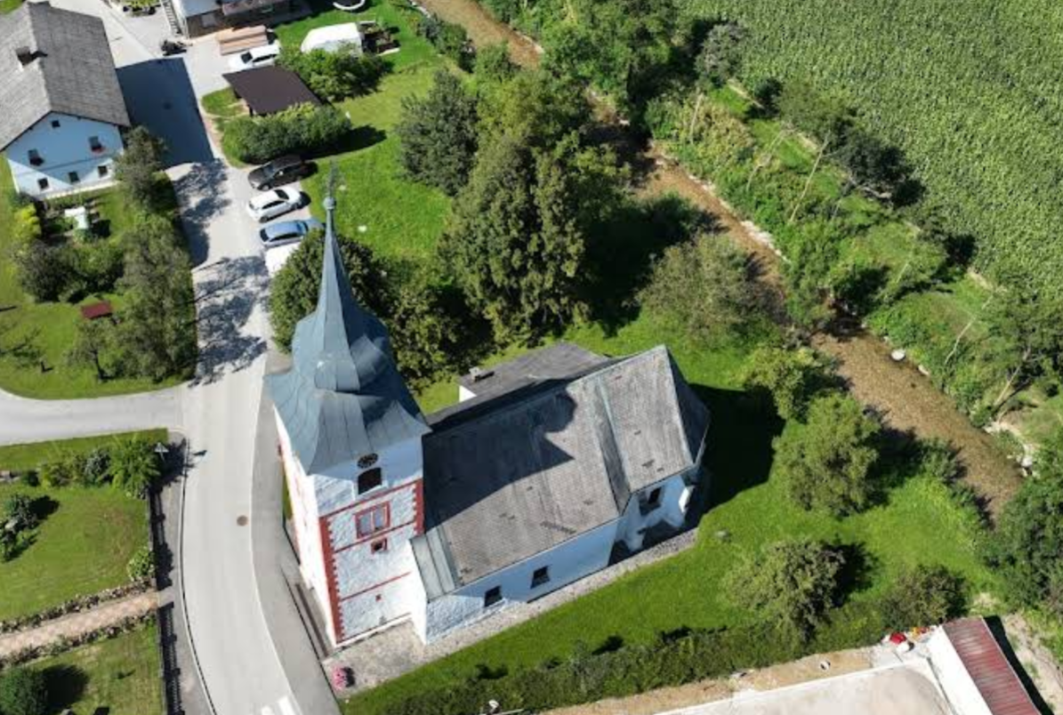 Podgorje - Župnijska cerkev sv. Urha - Szent Ulrik-templom