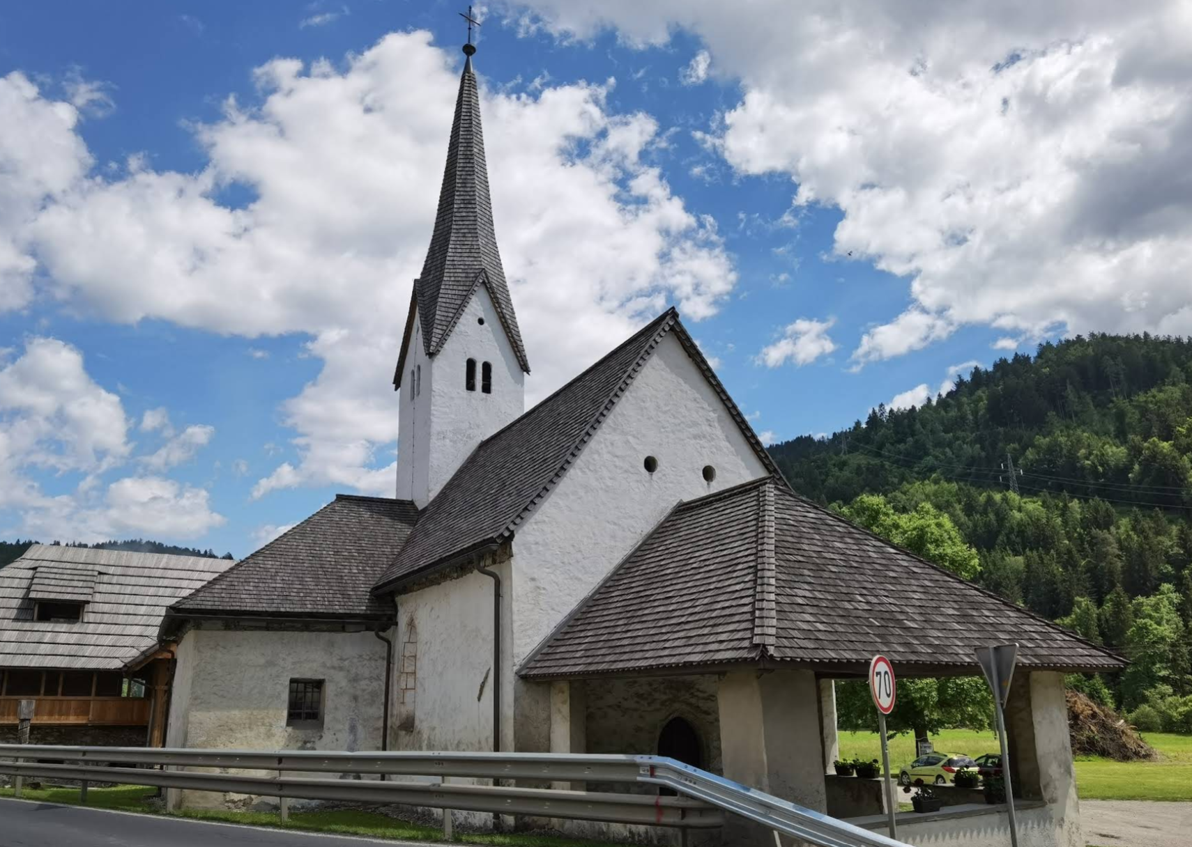 Poljana - Cerkev sv. Janeza Krstnika - Keresztelő Szent János-templom
