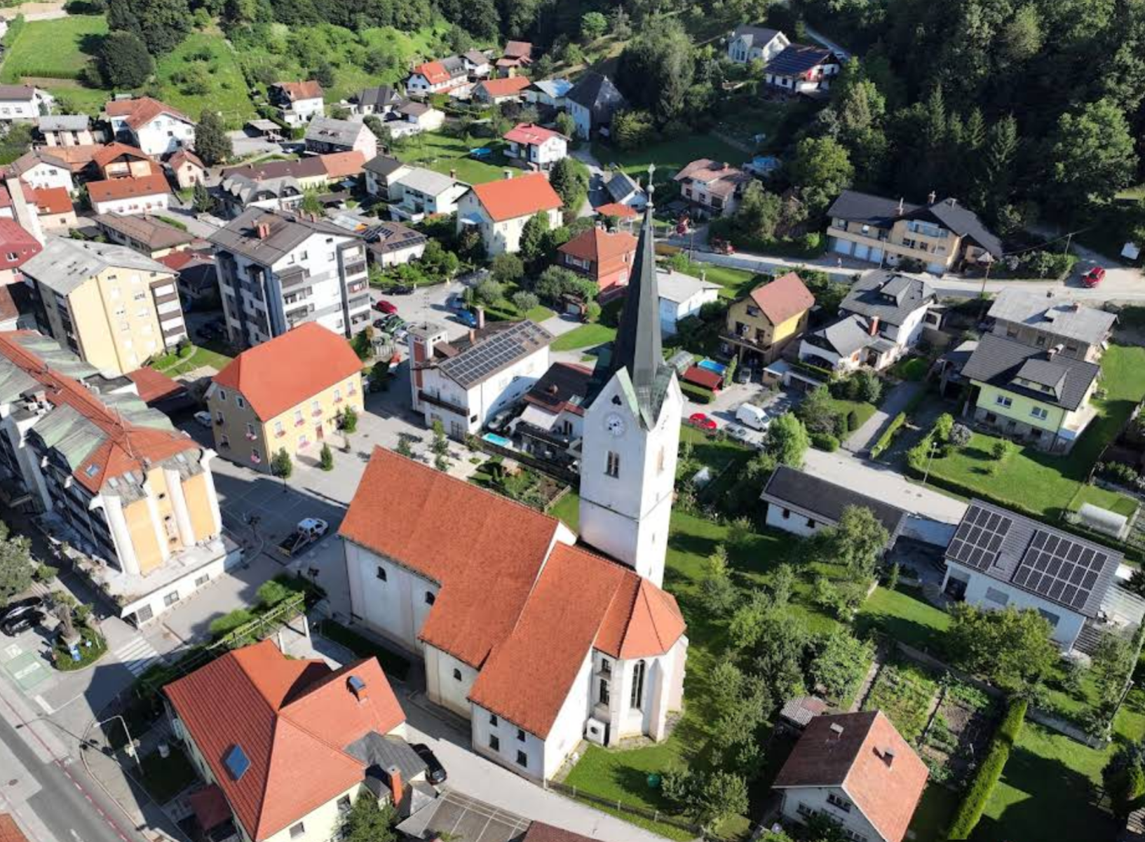 Radlje ob Dravi - Župnijska cerkev sv. Mihaela - Szent Mihály-plébániatemplom