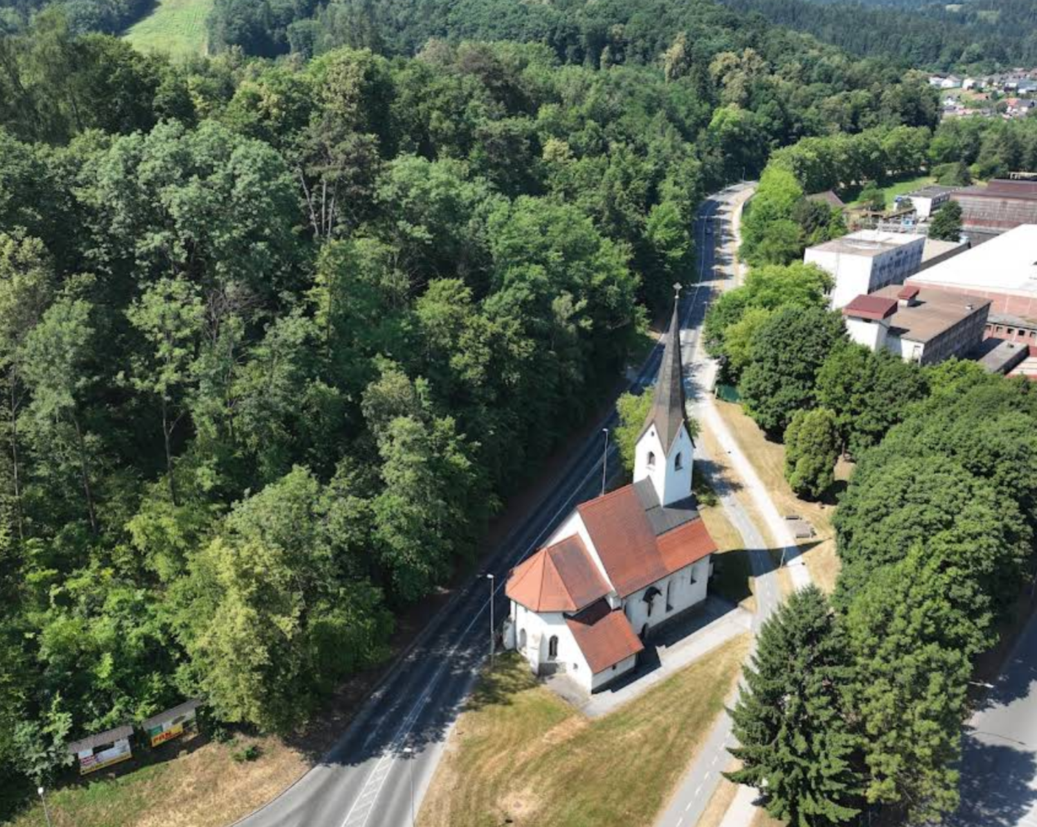 Ravne na Koroškem - Cerkev sv. Antona Puščavnika - Remete Szent Antal-templom