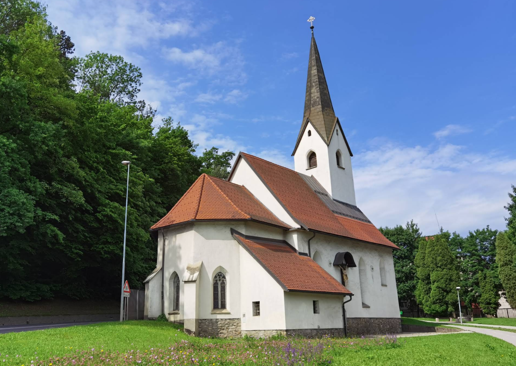 Ravne na Koroškem - Cerkev sv. Antona Puščavnika - Remete Szent Antal-templom