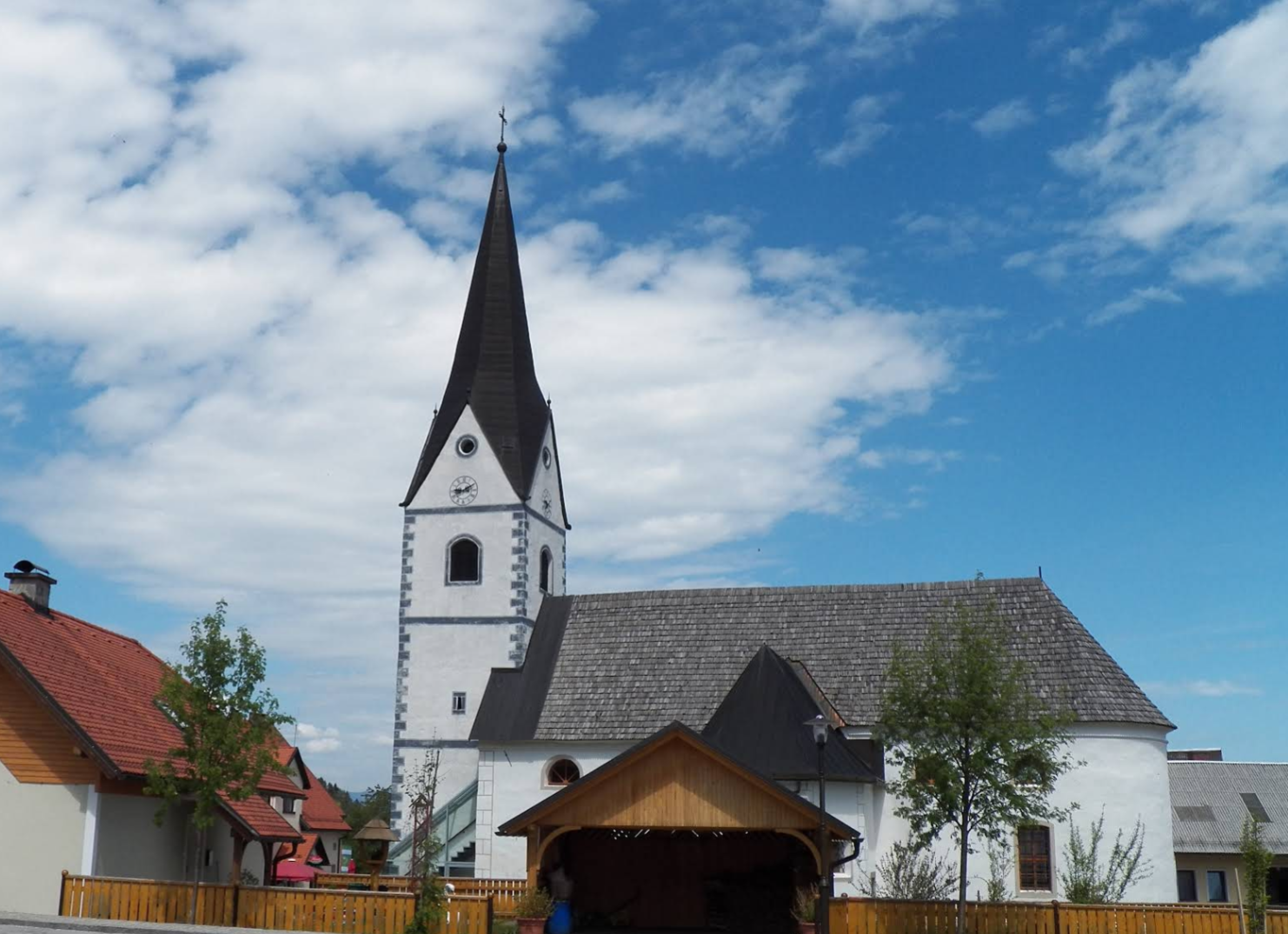 Ribnica na Pohorju - Župnijska cerkev sv. Jerneja - Szent Jeromos-plébániatemplom