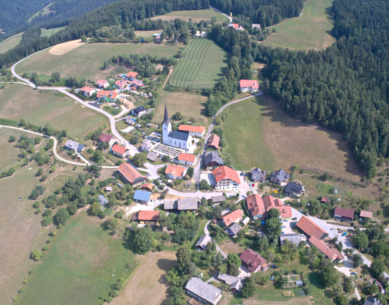 Šentanel - Župnijska cerkev sv. Danijela - Szent Dániel-plébániatemplom