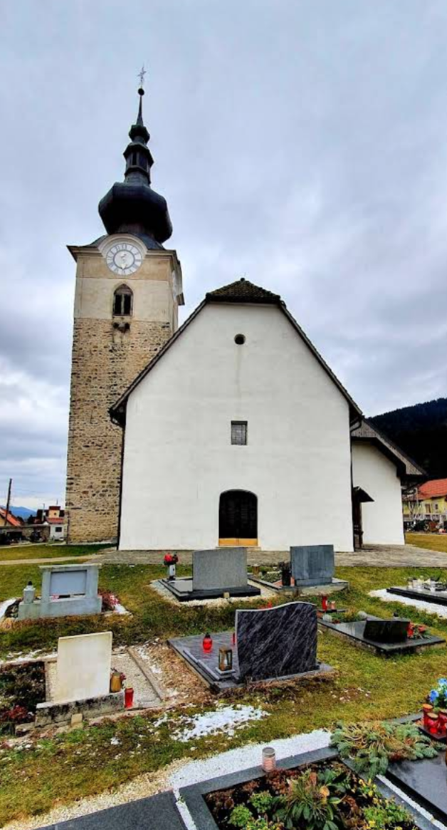 Šentjanž pri Dravogradu - Cerkev sv. Janeza Krstnika - Keresztelő Szent János-templom