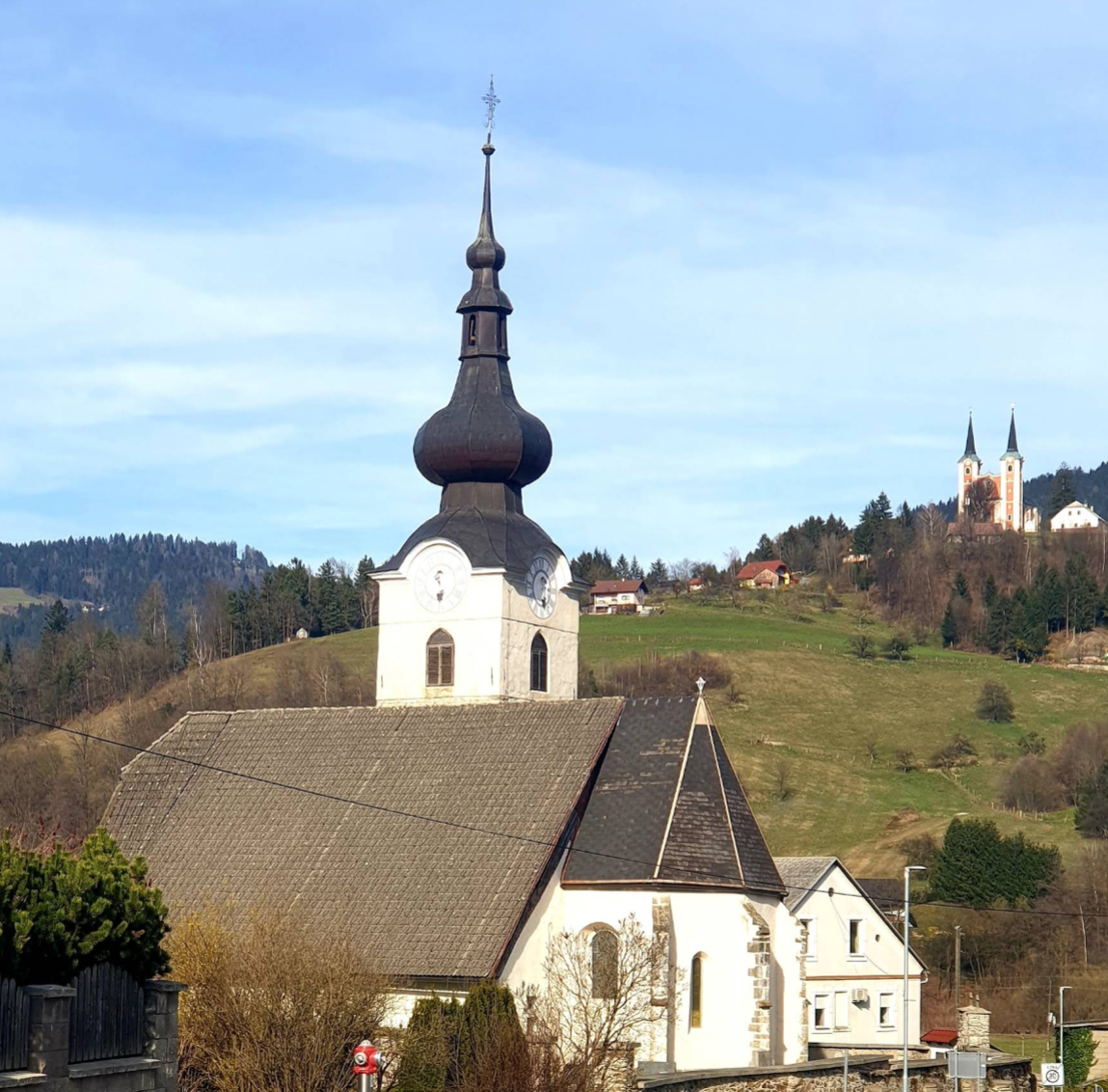 Šentjanž pri Dravogradu - Cerkev sv. Janeza Krstnika - Keresztelő Szent János-templom