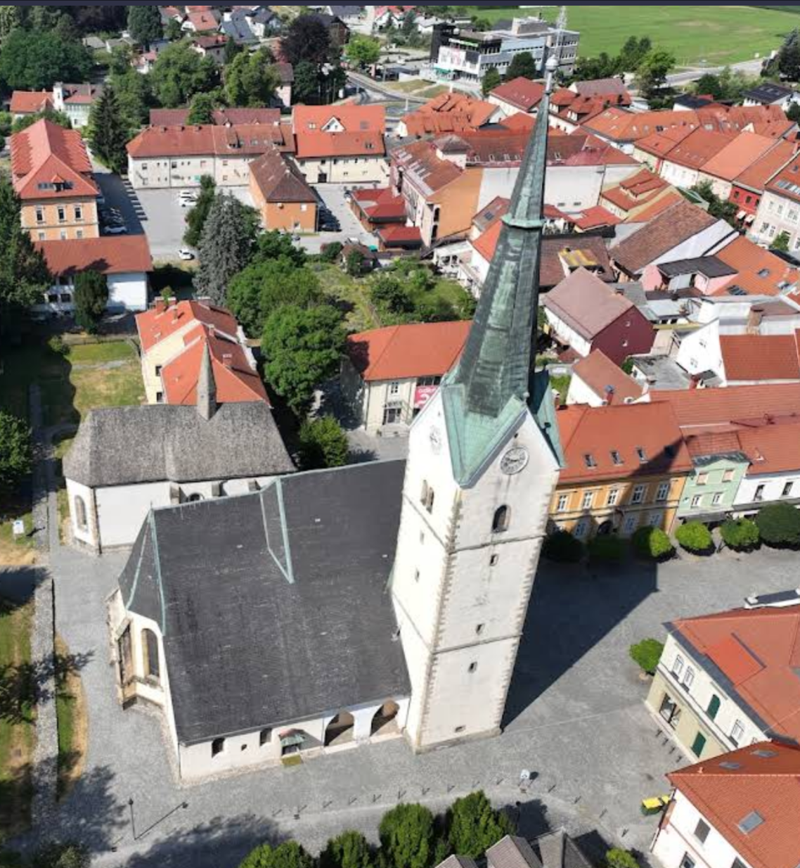Slovenj Gradec - Župnijska cerkev sv. Elizabete Ogrske - Árpád-házi Szent Erzsébet-plébániatemplom