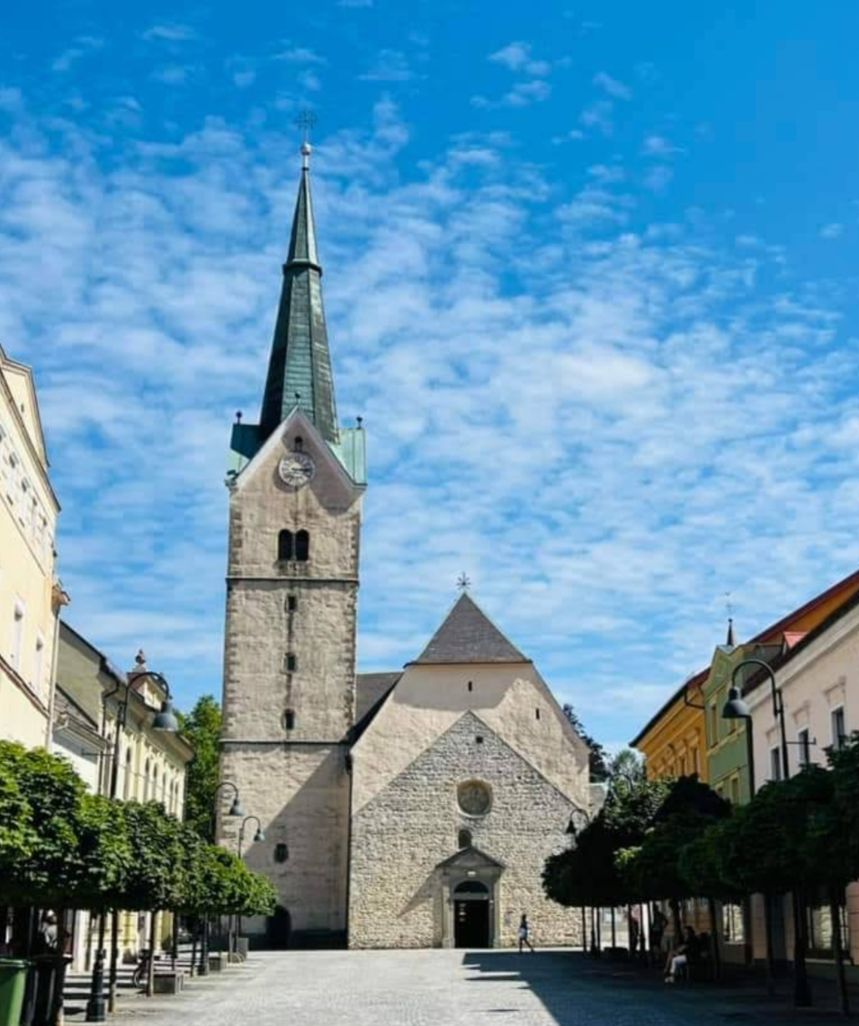 Slovenj Gradec - Župnijska cerkev sv. Elizabete Ogrske - Árpád-házi Szent Erzsébet-plébániatemplom