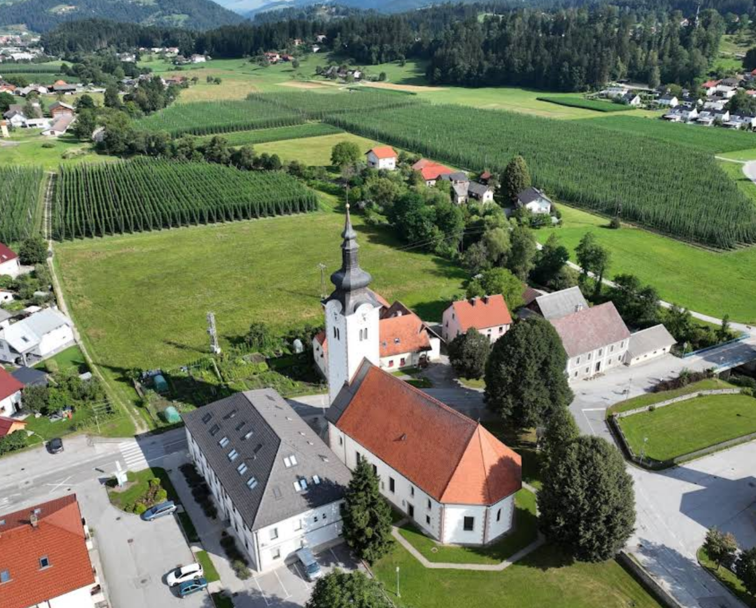 Šmartno pri Slovenj Gradcu - Župnijska cerkev sv. Martina - Szent Márton-plébániatemplom