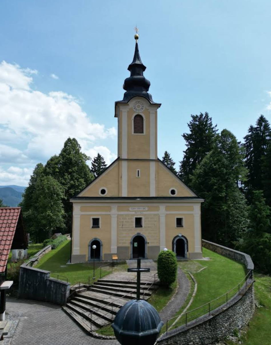 Šmartno pri Slovenj Gradcu - Cerkev sv. Marije matere božje - Szűz Mária Isten Anyja-templom