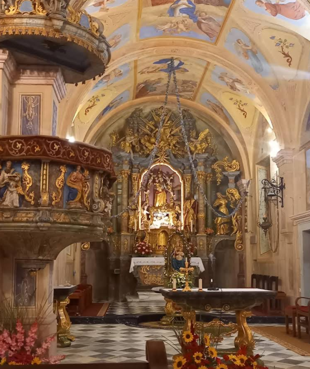 Šmartno pri Slovenj Gradcu - Cerkev sv. Marije matere božje - Szűz Mária Isten Anyja-templom