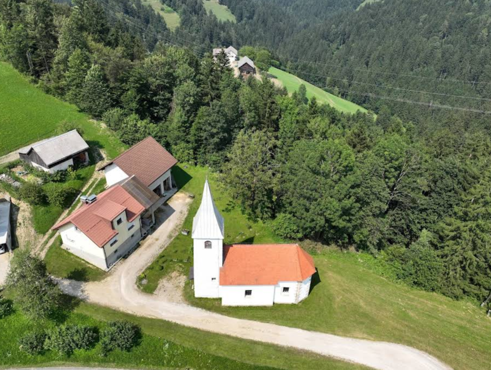 Šmiklavž - Cerkev sv. Helene - Szent Ilona-templom
