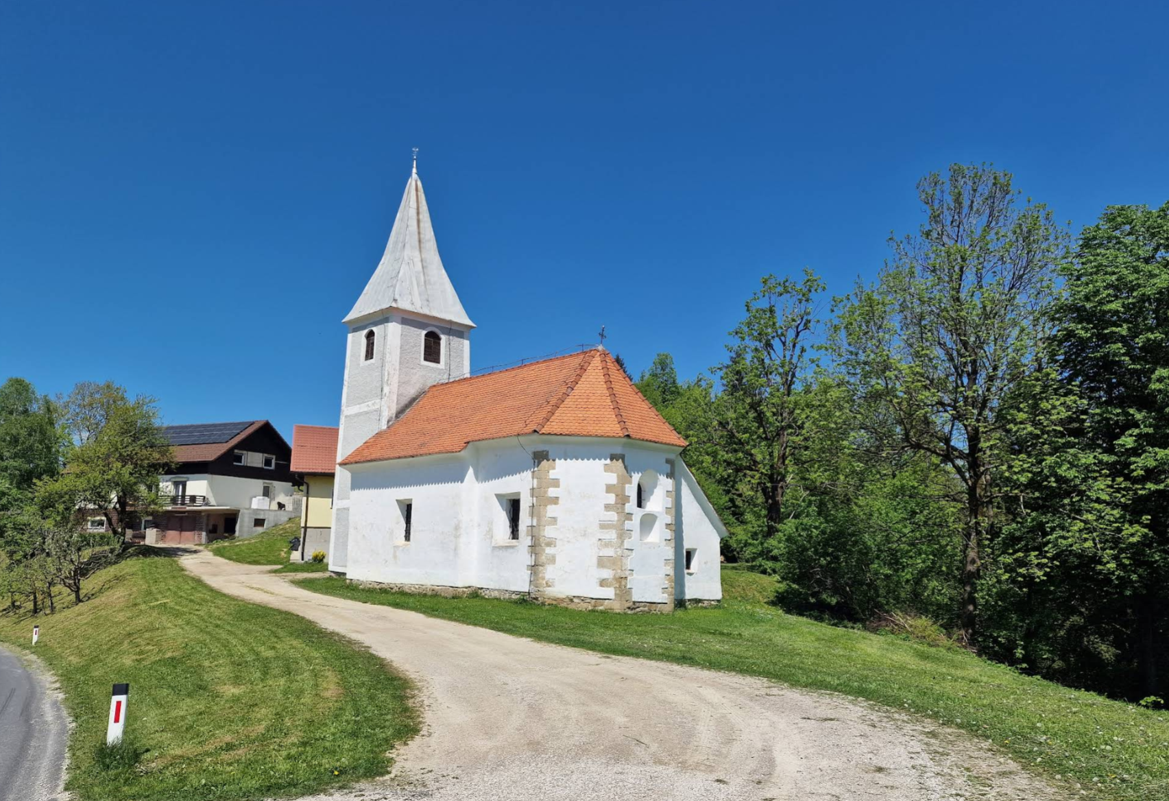 Šmiklavž - Cerkev sv. Helene - Szent Ilona-templom