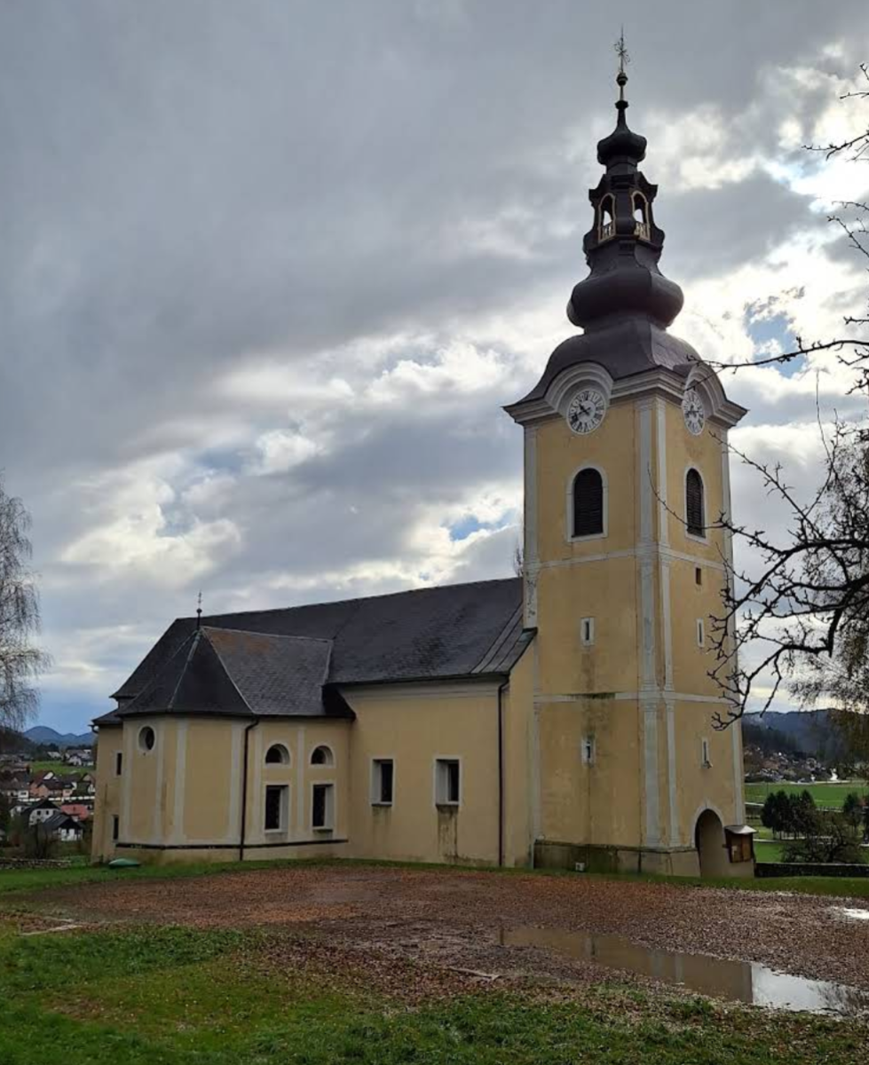 Stari trg - Cerkev sv. Radegunda - Szent Radegund-templom