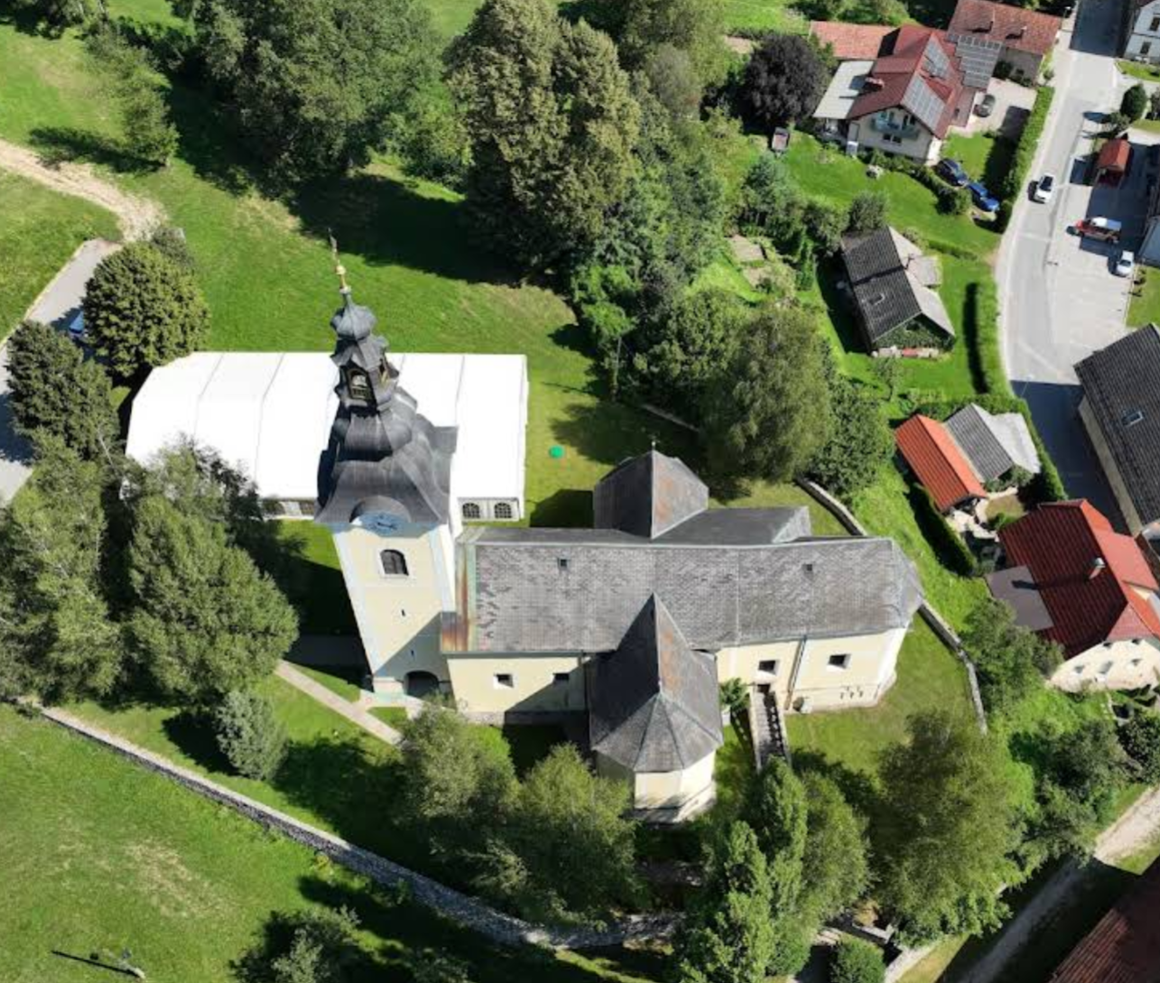 Stari trg - Cerkev sv. Radegunda - Szent Radegund-templom