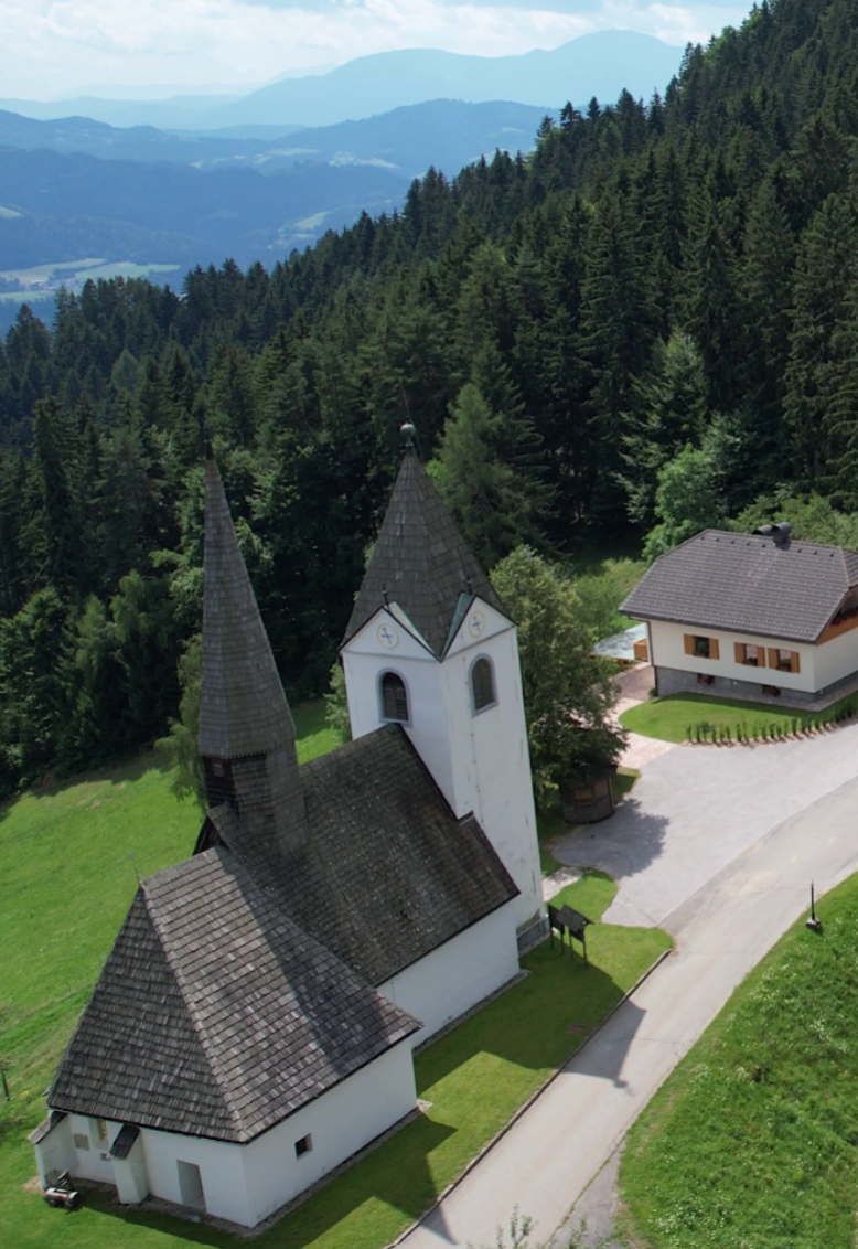 Sveti Primož nad Muto - Cerkev sv. Primož in Feliciana - Szent Primusz és Szent Felicián-templom