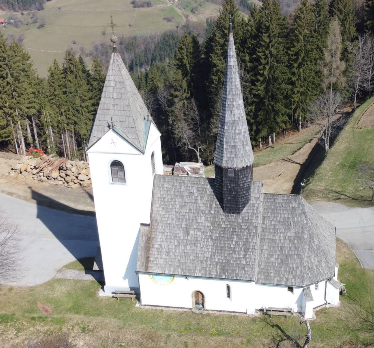 Sveti Primož nad Muto - Cerkev sv. Primož in Feliciana - Szent Primusz és Szent Felicián-templom