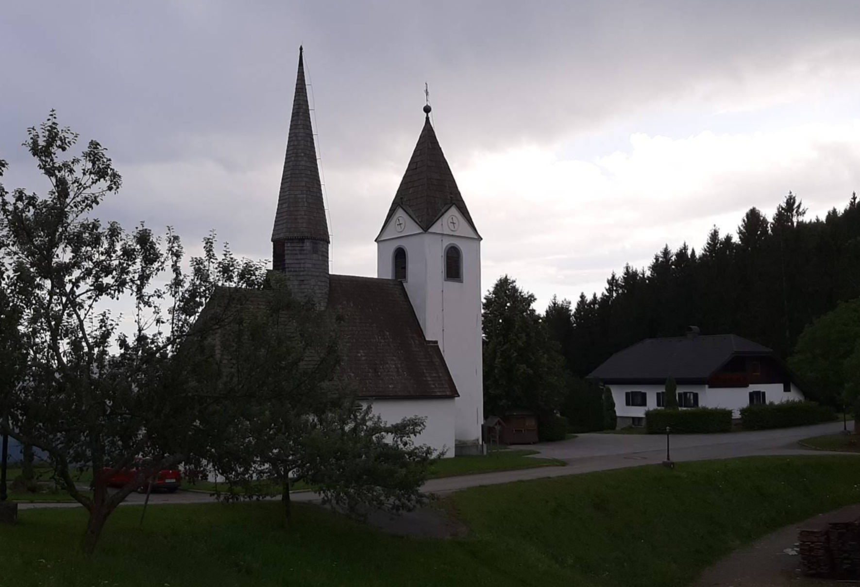 Sveti Primož nad Muto - Cerkev sv. Primož in Feliciana - Szent Primusz és Szent Felicián-templom