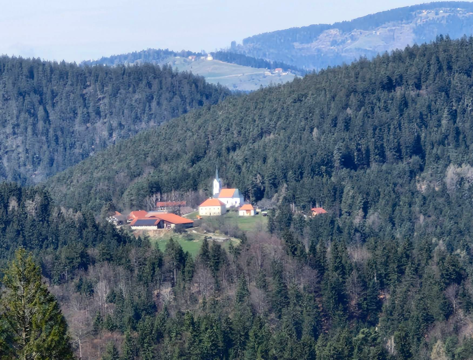 Sveti Primož na Pohorju - Župnijska cerkev sv. Primoža na Pohorju - Szent Primusz-plébániatemplom