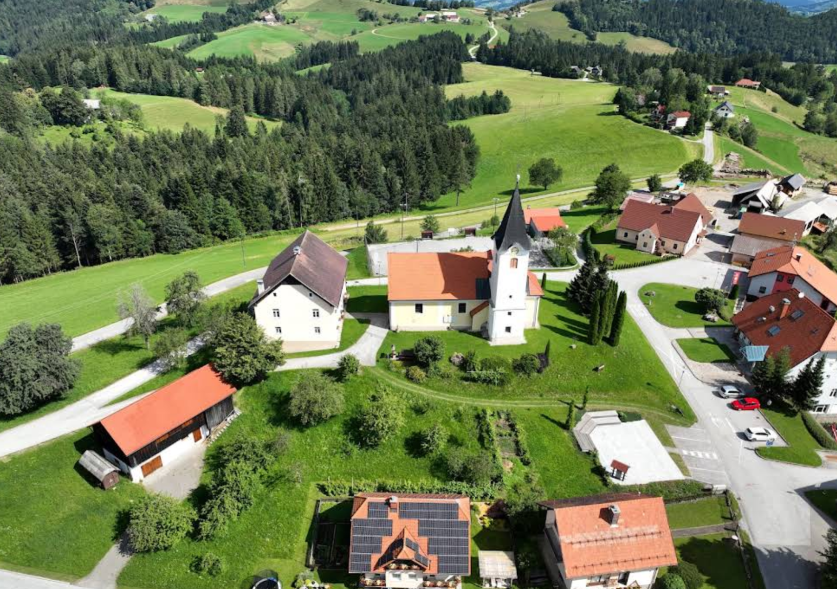 Zgornja Kapla - Cerkev svete Katarine Aleksandrijske na Kapli na Kozjaku - Alexandriai Szent Katalin-templom