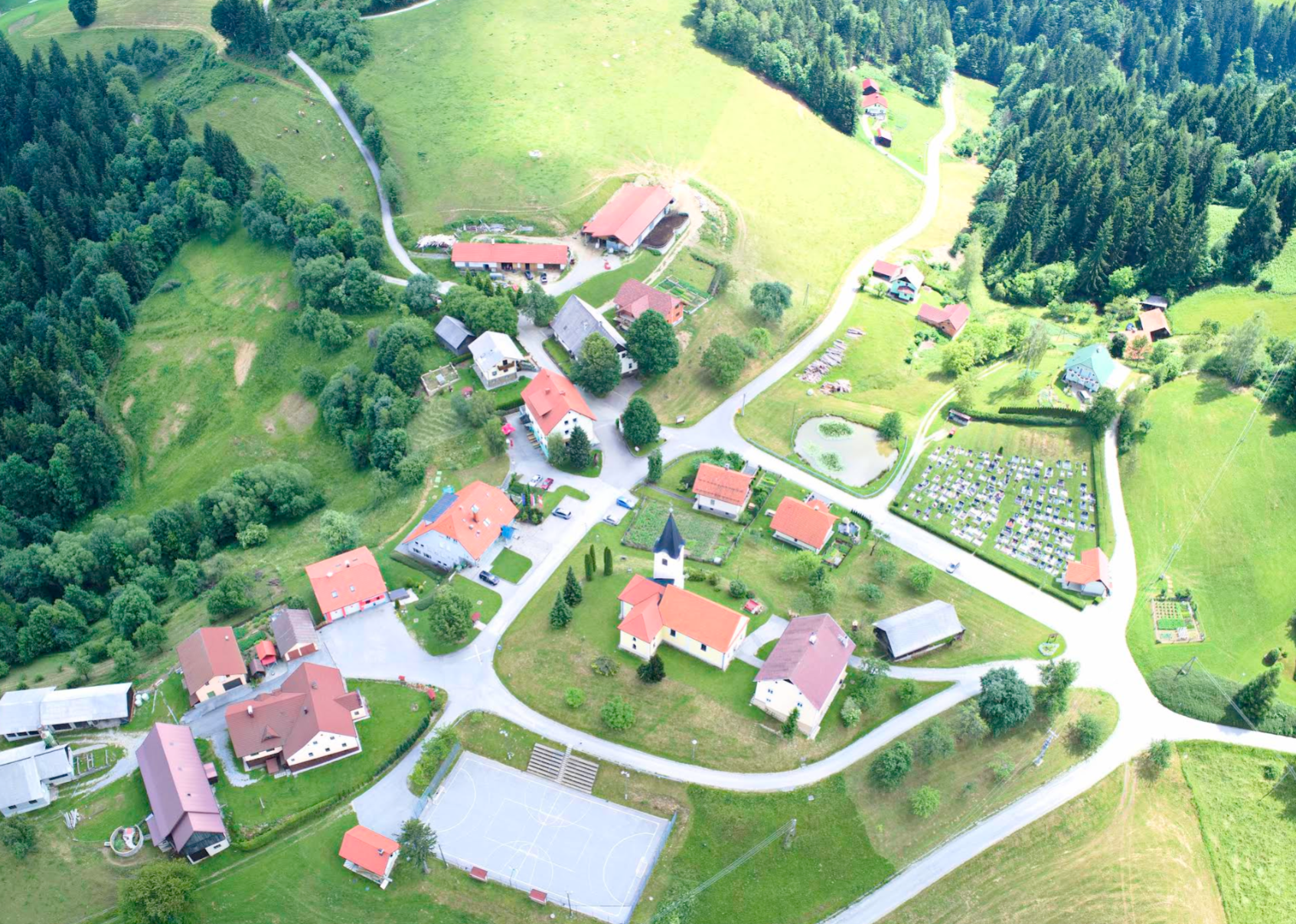 Zgornja Kapla - Cerkev svete Katarine Aleksandrijske na Kapli na Kozjaku - Alexandriai Szent Katalin-templom