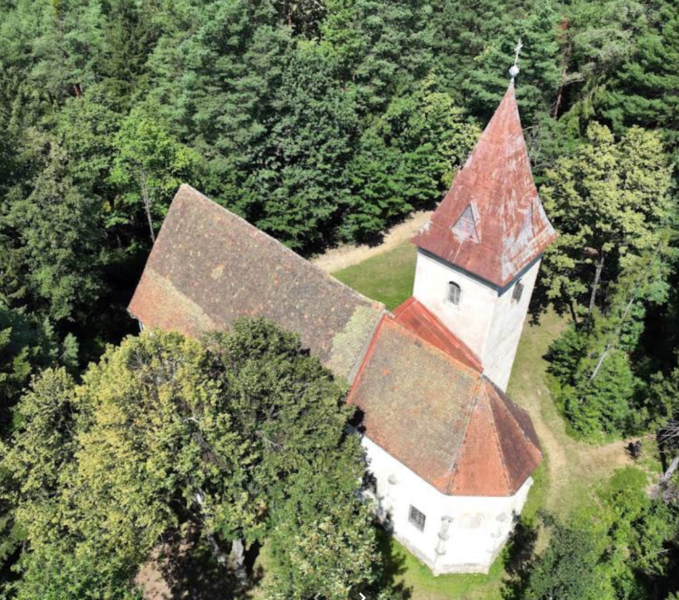 Janževa Gora - Cerkev sv. Janeza Krstnika - Keresztelő Szent János-templom