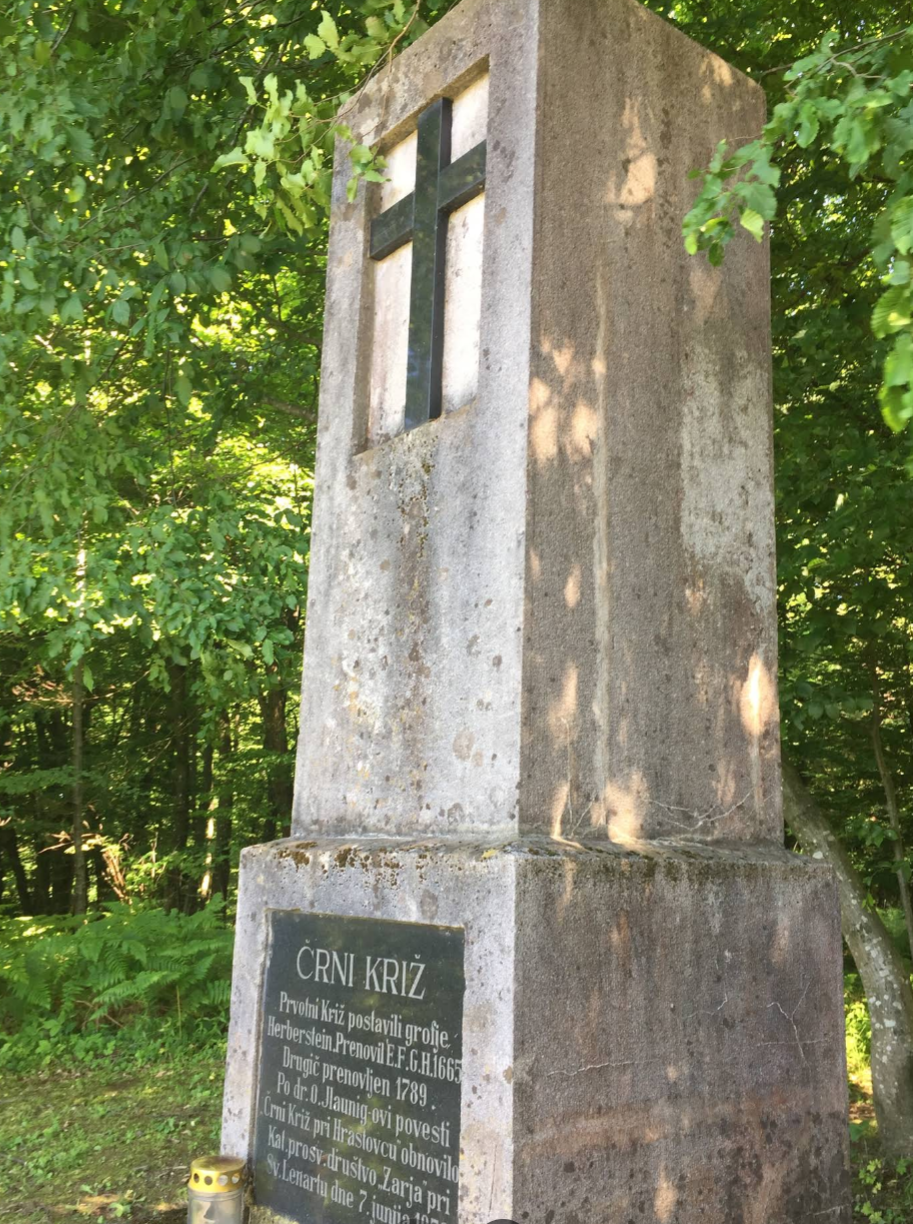 Lormanje - Znamenje, Črni Križ - Fekete-kereszt