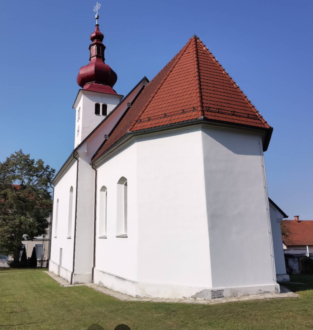 Cezanjevci - Župnijska cerkev sv. Roka in sv. Sebastijana - Szent Rókus és Sebestyén rk. templom