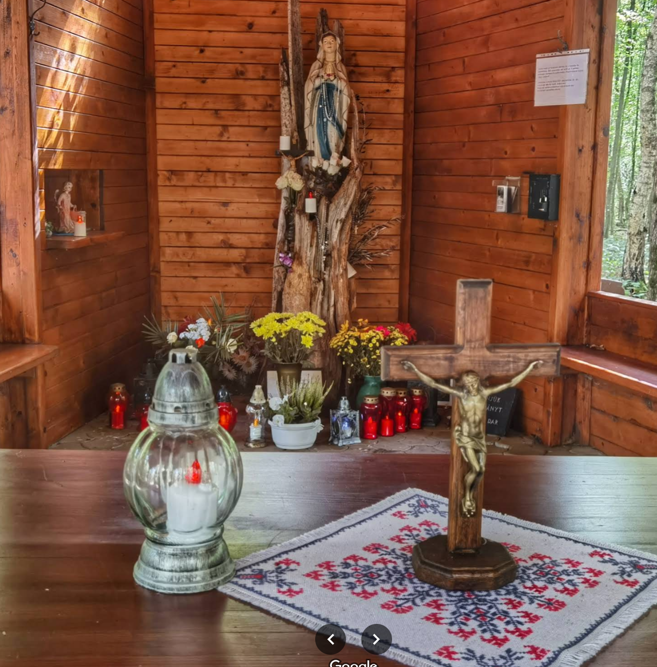 Radmožanci - Radamos - Kapelica sv. Marije v Črnem logu - Szűz Mária-kápolna a Fekete-erdőben