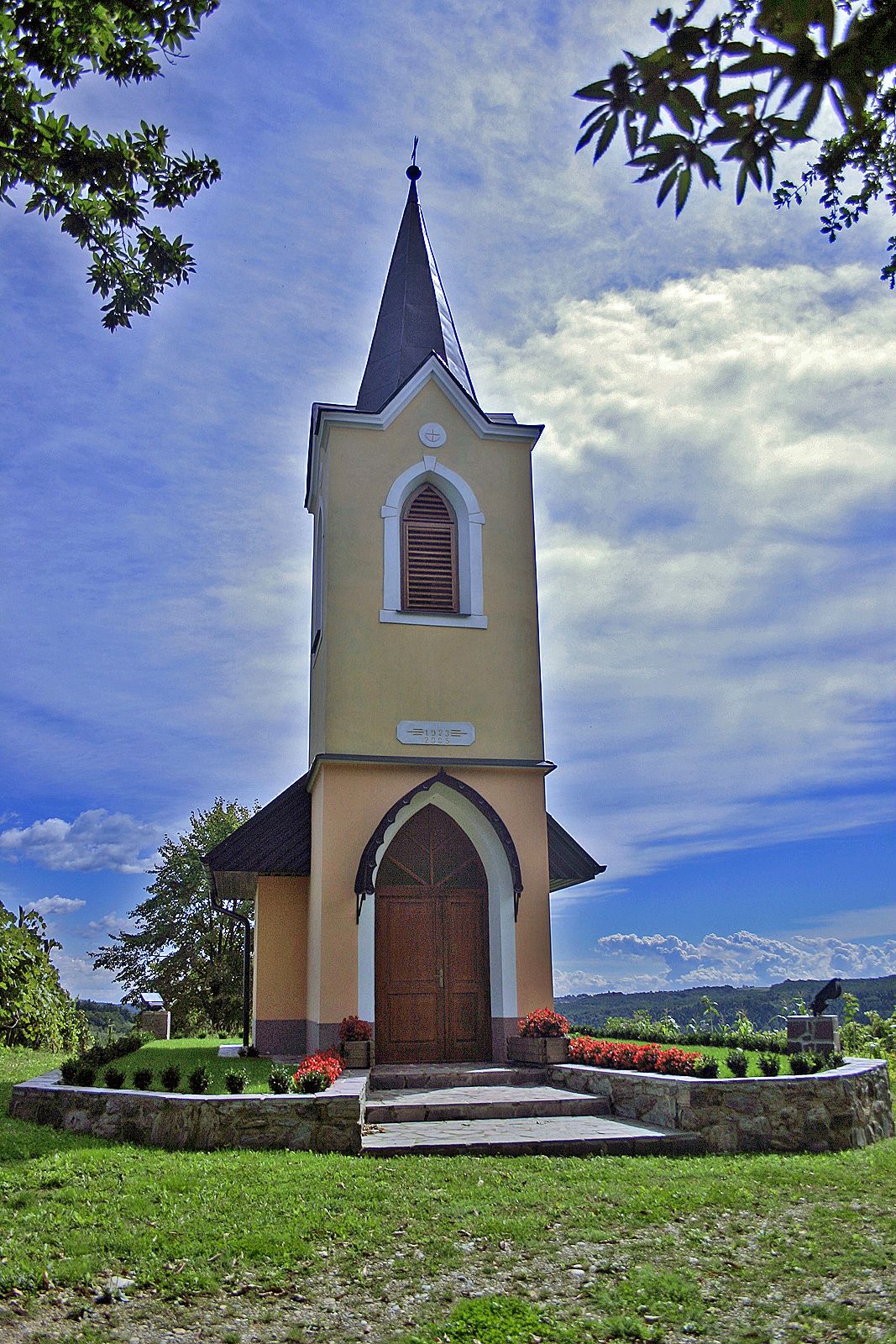 Boreča - Borháza - Pokopališka kapela - temetőkápolna