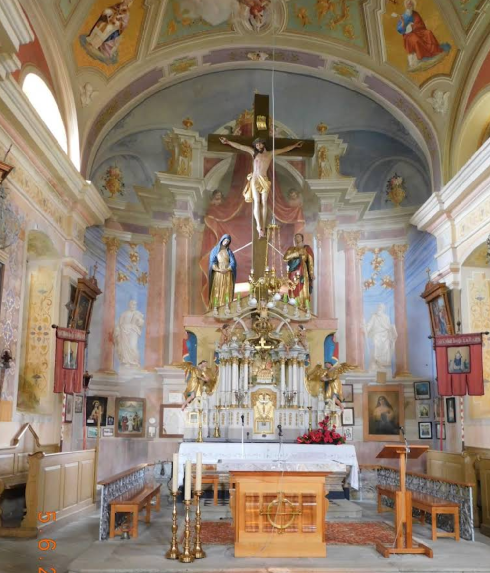 Bele Vode - Cerkev sv. Križa - Szent Kereszt-templom