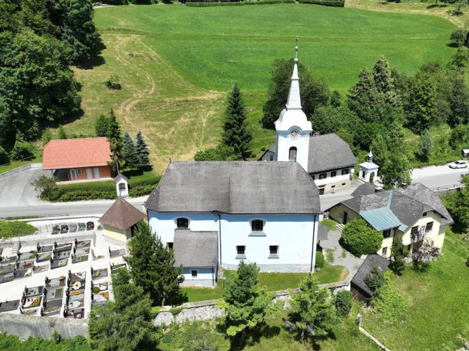 Bele Vode - Cerkev sv. Andreja - Szent András-templom