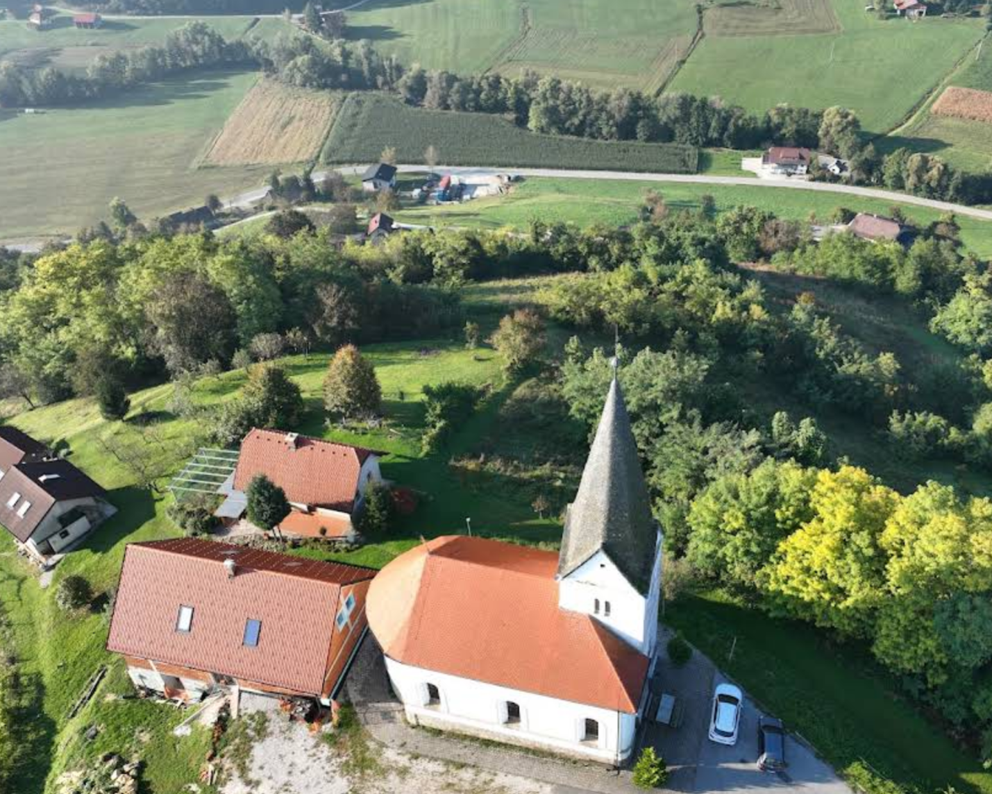 Cmereška Gorca - Cerkev sv. Urbana - Szent Orbán-templom