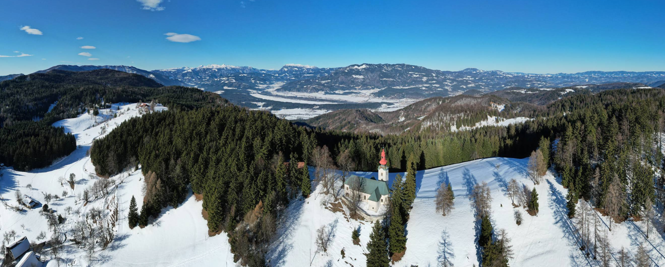 Čreta pri Vranskem - Cerkev Matere božje - Isten Anyja-templom