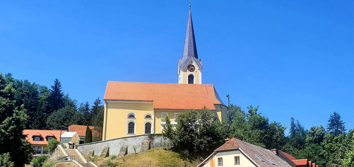Dobrna - Cerkev Marijinega vnebovzetja - Mária Mennybemenetele-templom